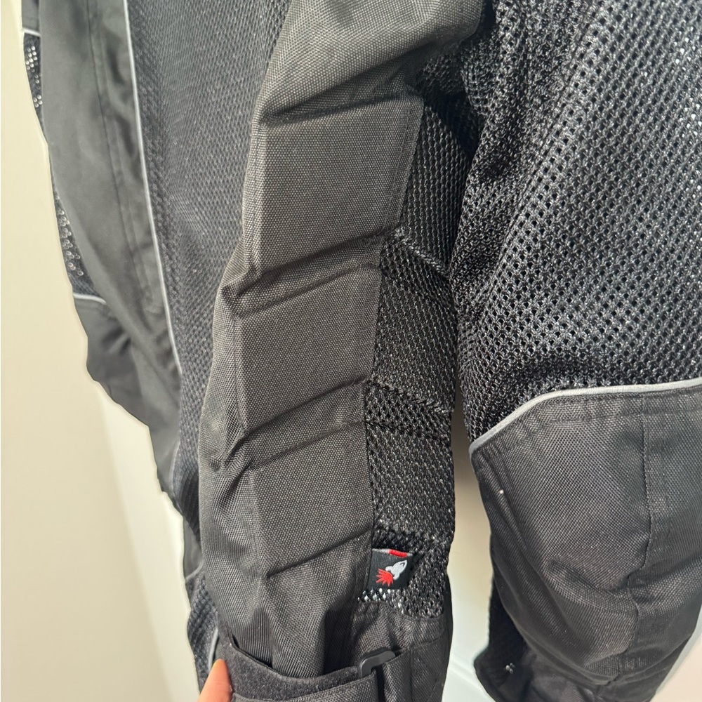 Joe Rocket Pheonix Mesh Motorcycle Armored Riding Jacket Black Small - Picture 13 of 15